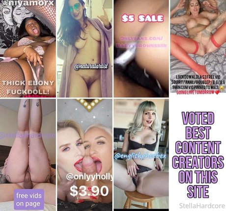 Photo nue de fuite OnlyFans de Stellashardcore