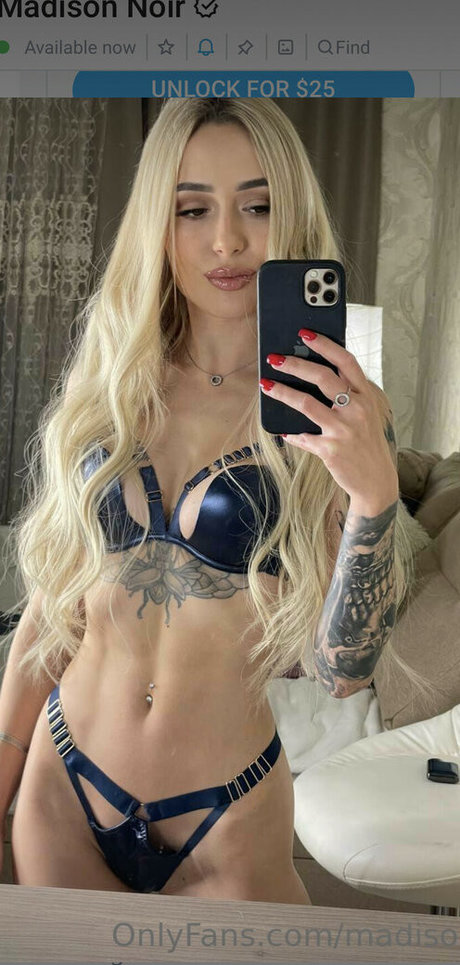 Photo nue de fuite OnlyFans de Madisonnoirx