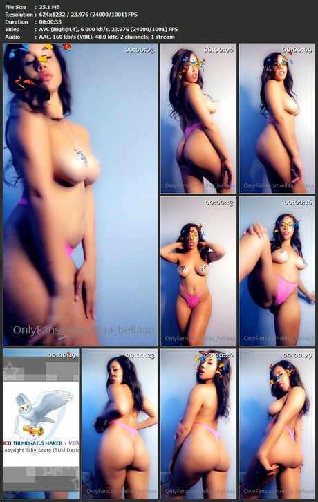 Photo nue de fuite OnlyFans de Ellaa Bellaaa