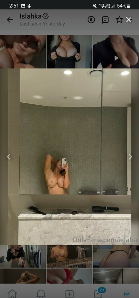 Photo nue de fuite OnlyFans de Islahka