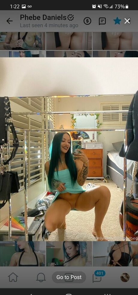 Photo nue de fuite OnlyFans de Phebie Daniels