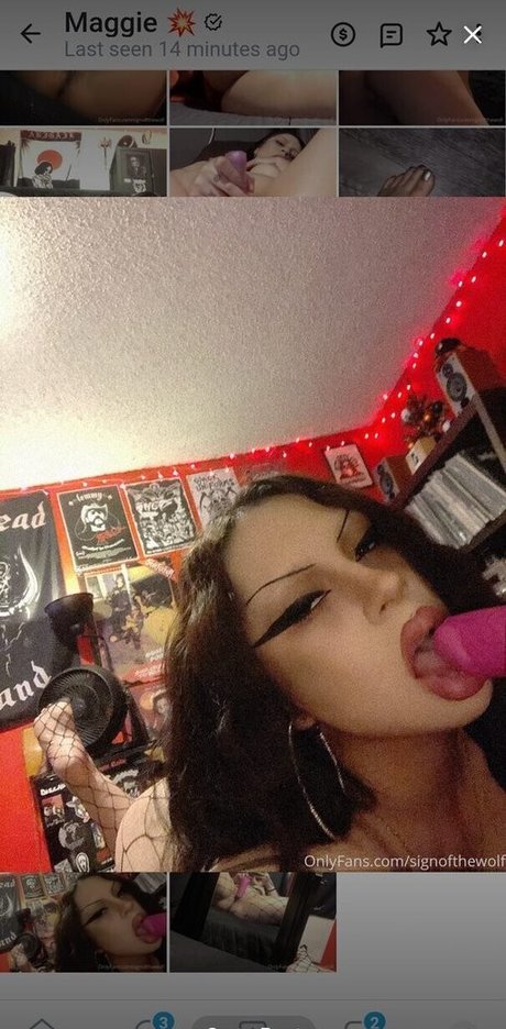 Photo nue de fuite OnlyFans de Signofthewolf