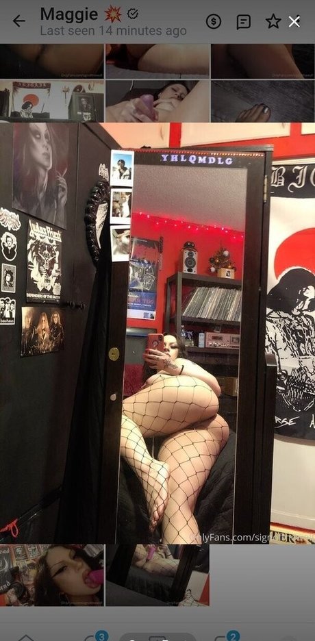 Photo nue de fuite OnlyFans de Signofthewolf