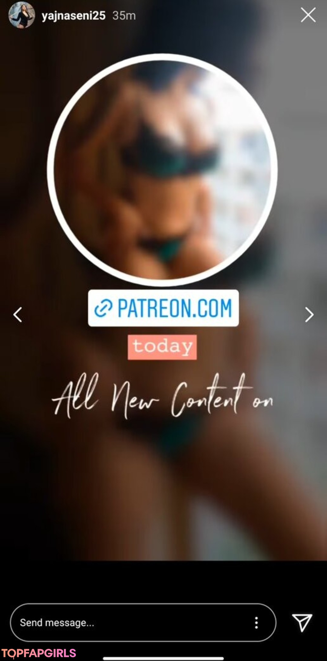 Photo nue de fuite OnlyFans de Yajnaseni #1243