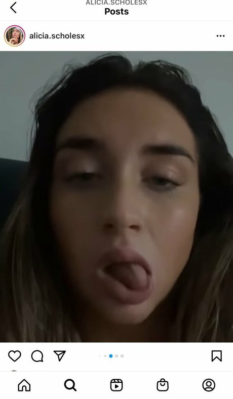 Photo nue de fuite OnlyFans de Alicia Scholes