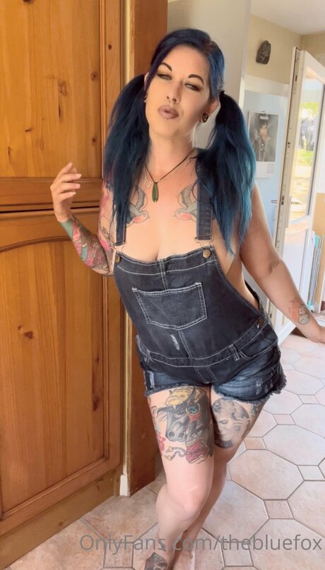 Photo nue de fuite OnlyFans de Thebluefox