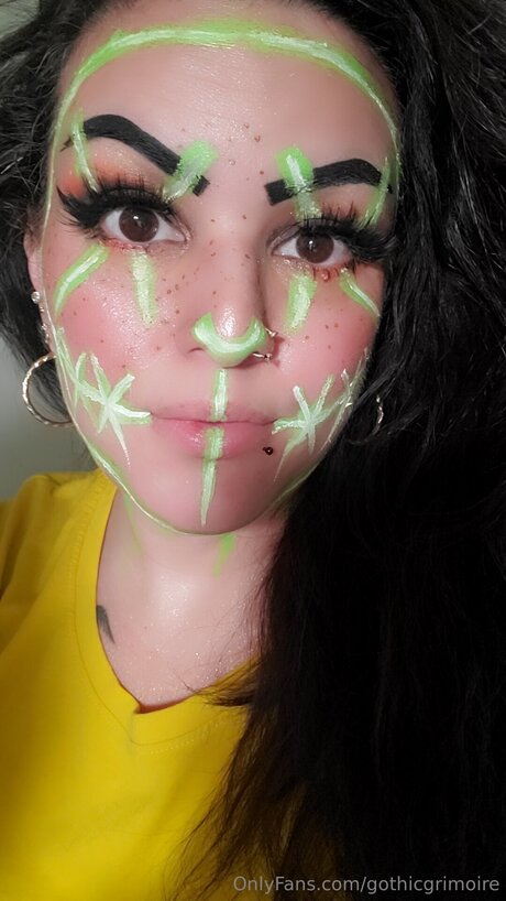 Photo nue de fuite OnlyFans de Gothicgrimoire