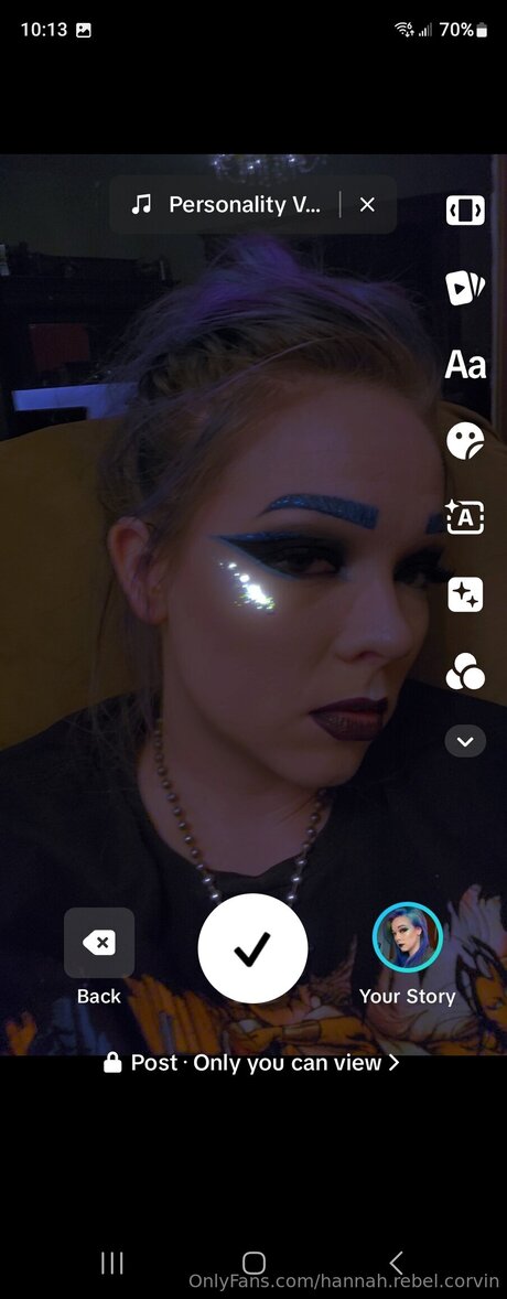 Photo nue de fuite OnlyFans de Hannah Rebel Corvin