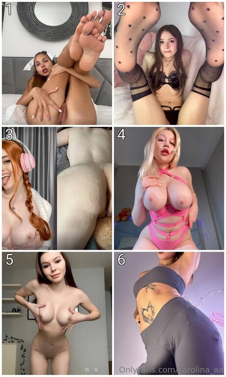 Photo nue de fuite OnlyFans de Carolina Aa