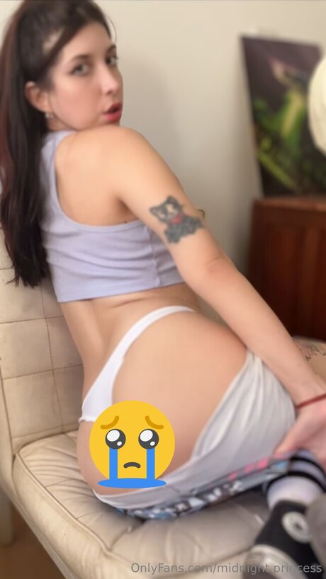 Photo nue de fuite OnlyFans de Midnight Princess