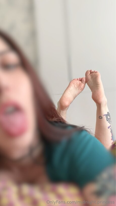 Photo nue de fuite OnlyFans de Midnight Princess