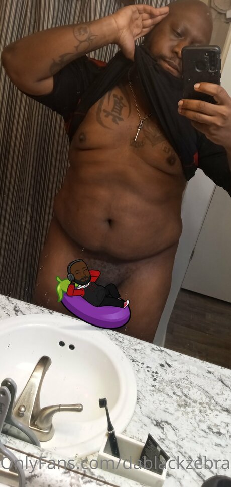 Photo nue de fuite OnlyFans de Dablackzebra