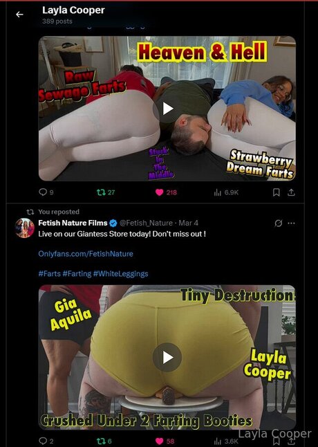 Photo nue de fuite OnlyFans de Layla Cooper