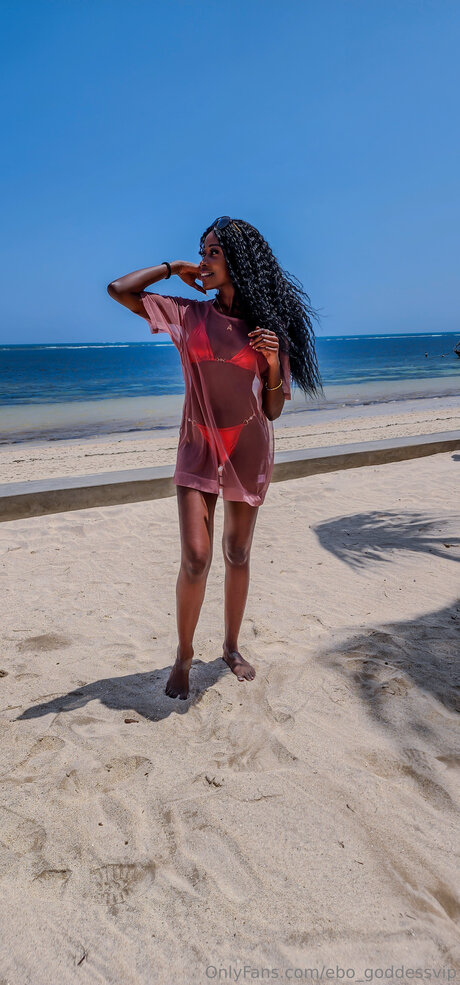 Photo nue de fuite OnlyFans de Ebo Goddessvip