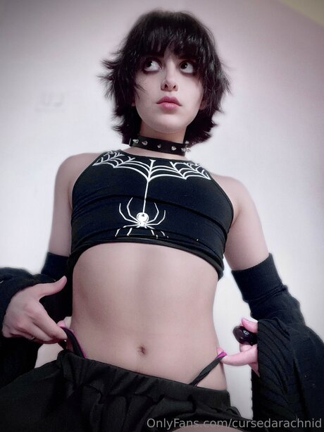 Photo nue de fuite OnlyFans de Cursedarachnid