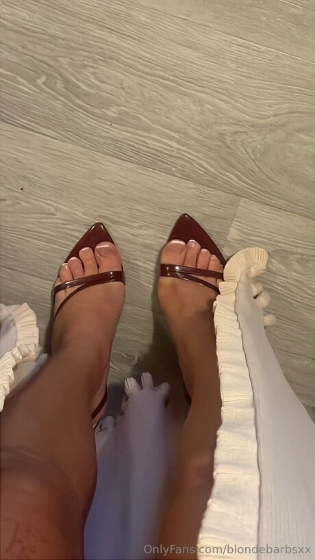 Photo nue de fuite OnlyFans de Blondebarbsxx