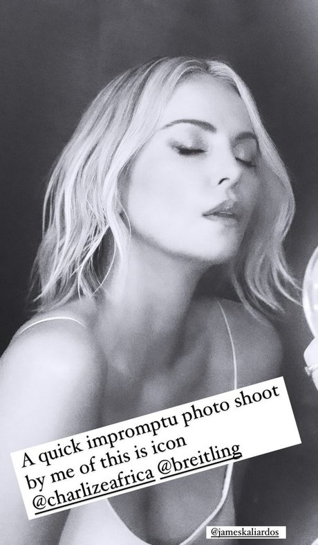 Photo nue de fuite OnlyFans de Charlize Theron