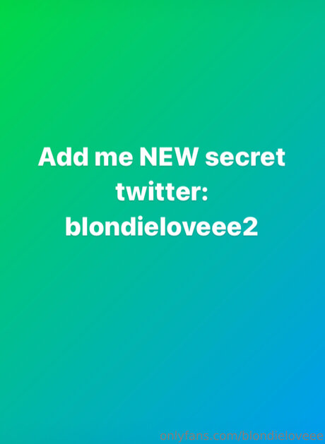 Photo nue de fuite OnlyFans de Tinablondielove