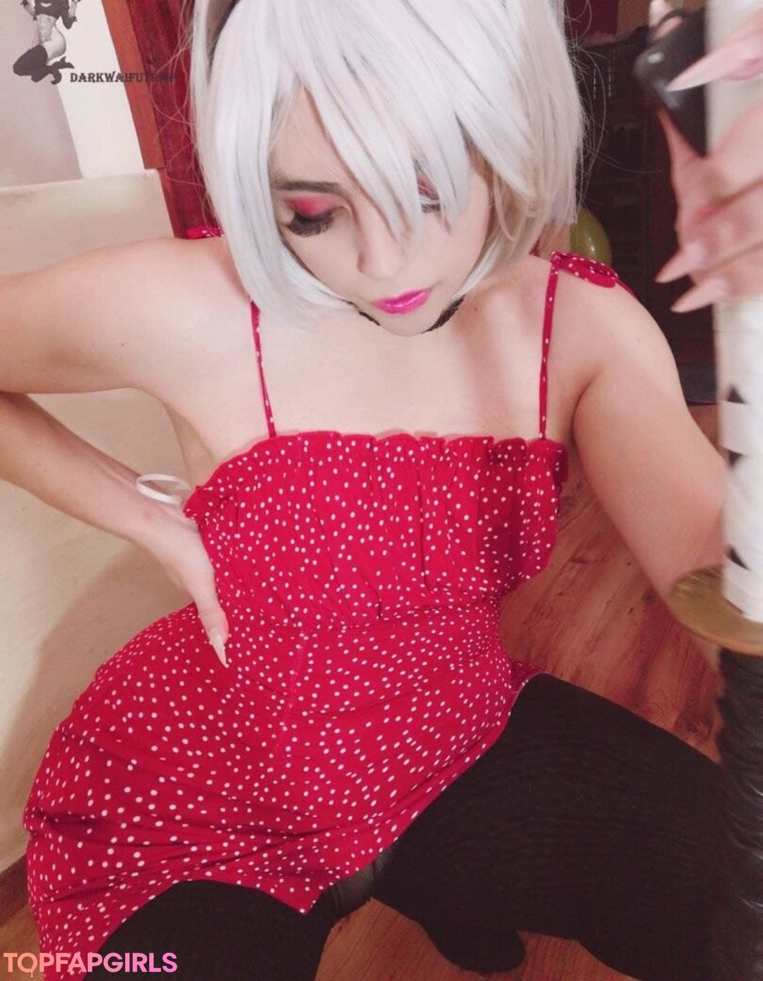 Photo nue de fuite OnlyFans de Darkwaifutrap #1003