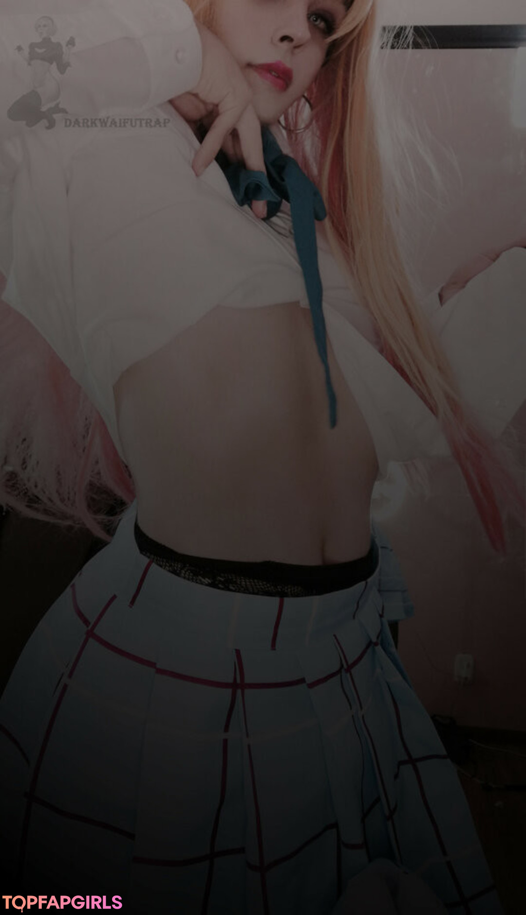 Photo nue de fuite OnlyFans de Darkwaifutrap #1105