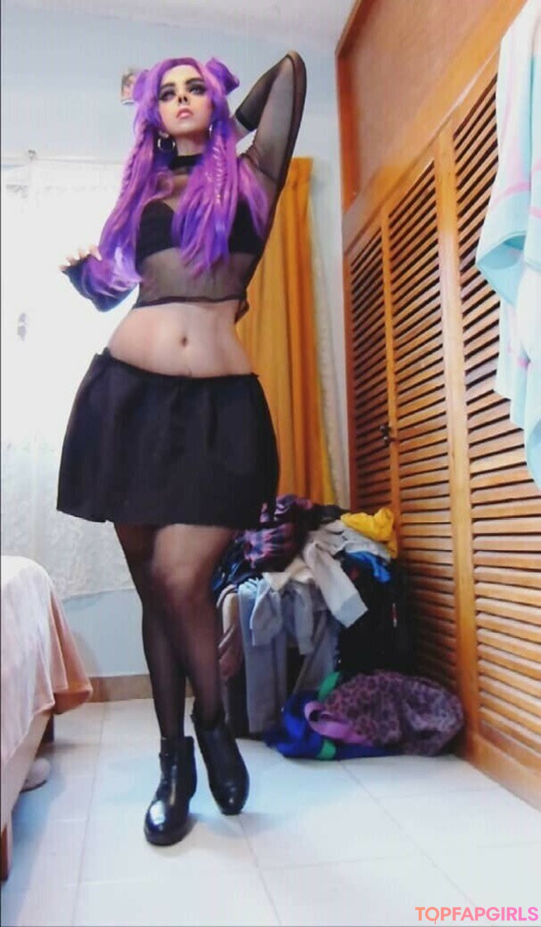 Photo nue de fuite OnlyFans de Darkwaifutrap #1208
