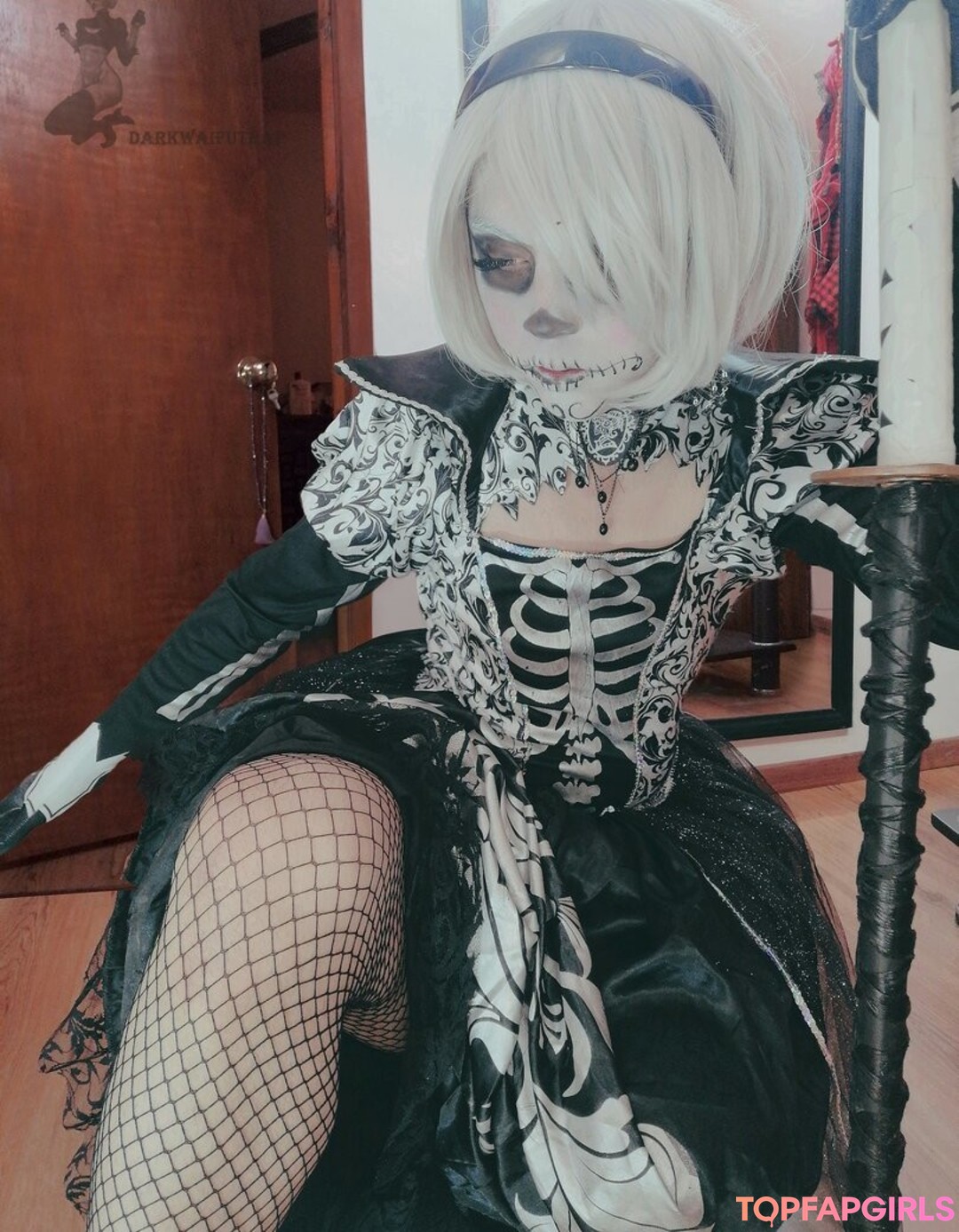 Photo nue de fuite OnlyFans de Darkwaifutrap #1740
