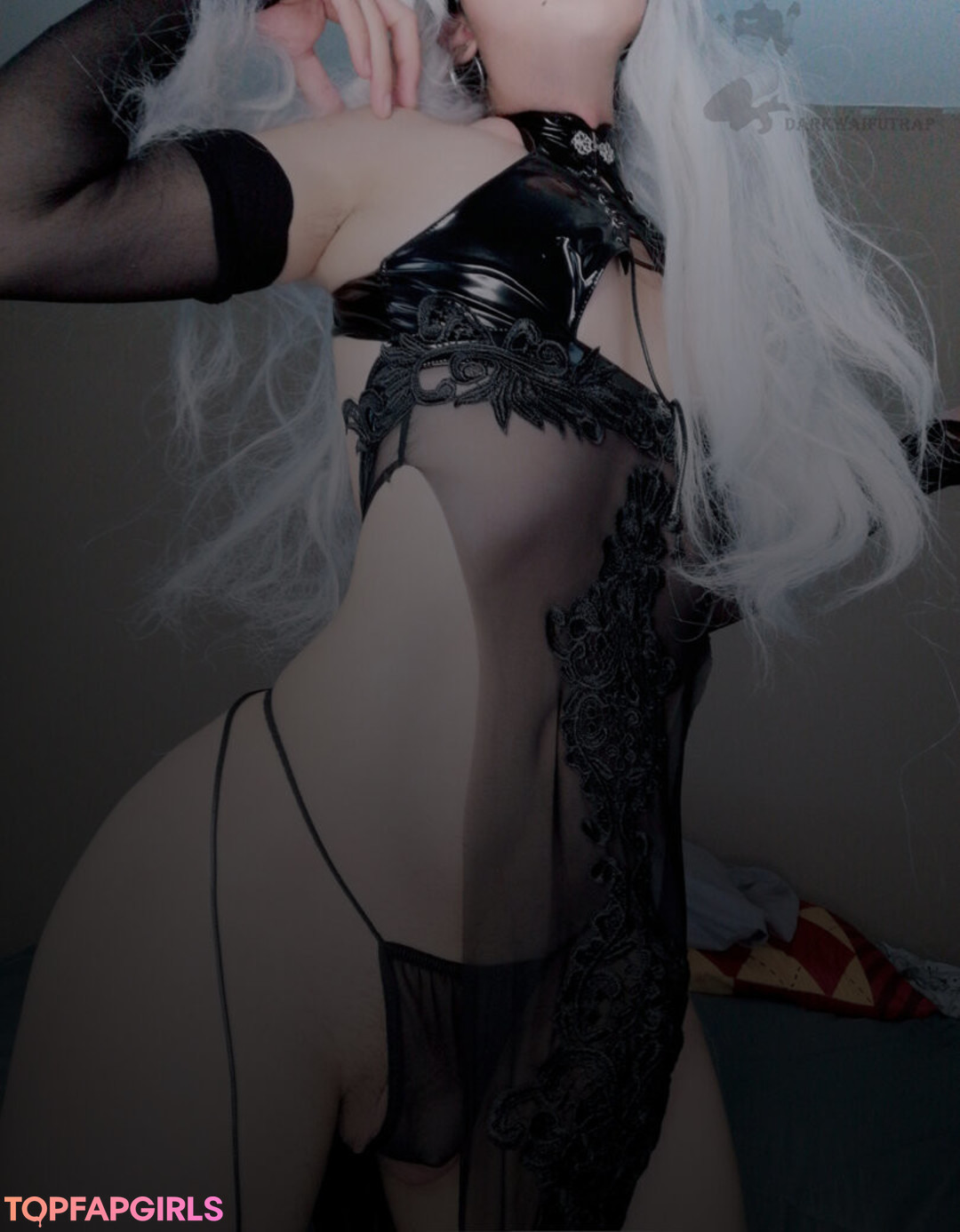 Photo nue de fuite OnlyFans de Darkwaifutrap #1756