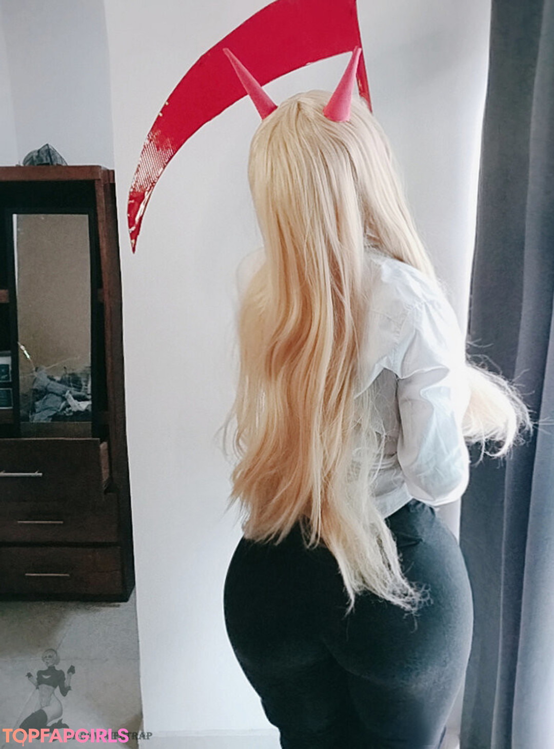 Photo nue de fuite OnlyFans de Darkwaifutrap #1811