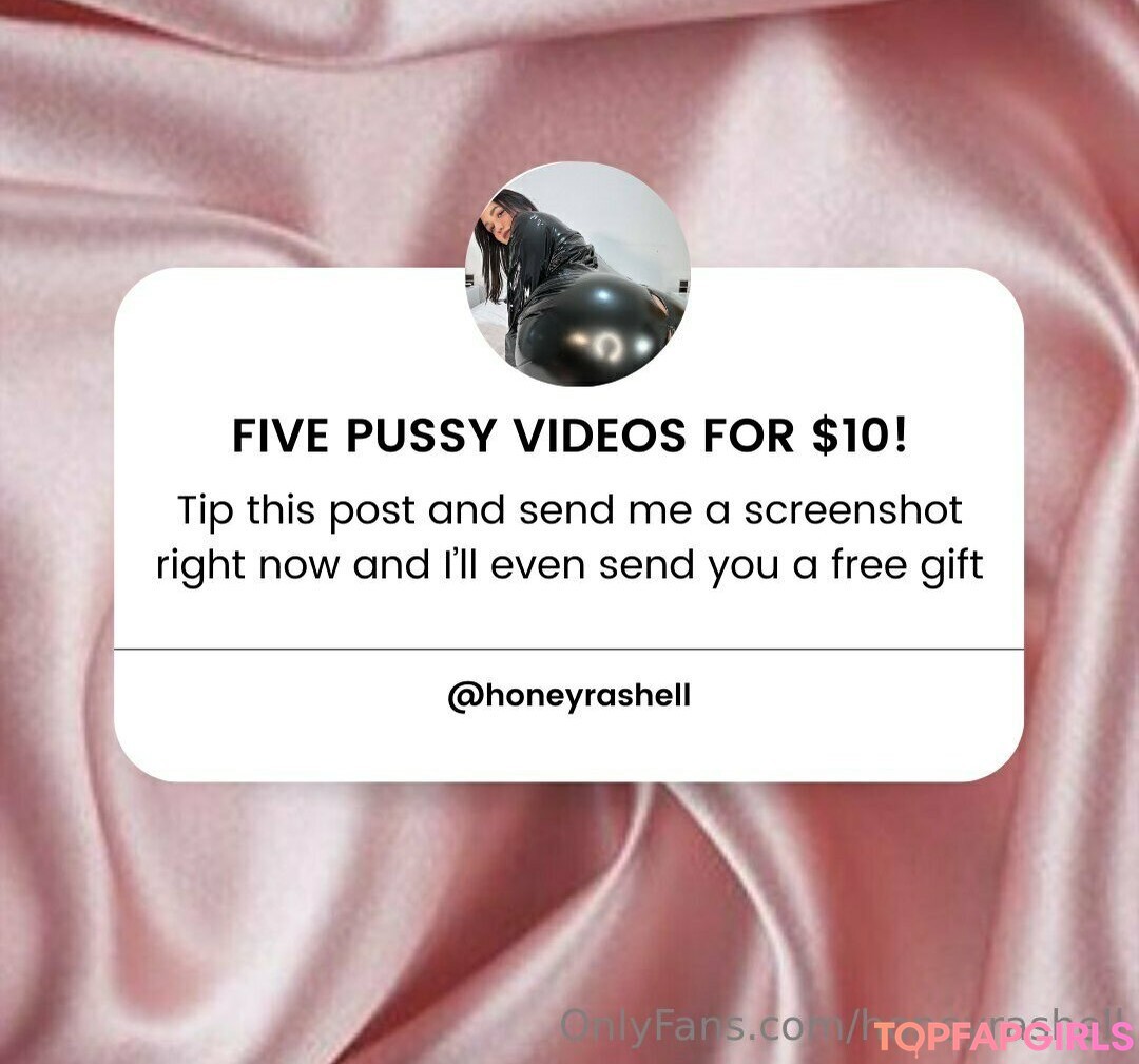 Photo nue de fuite OnlyFans de Honeyrashell #1275