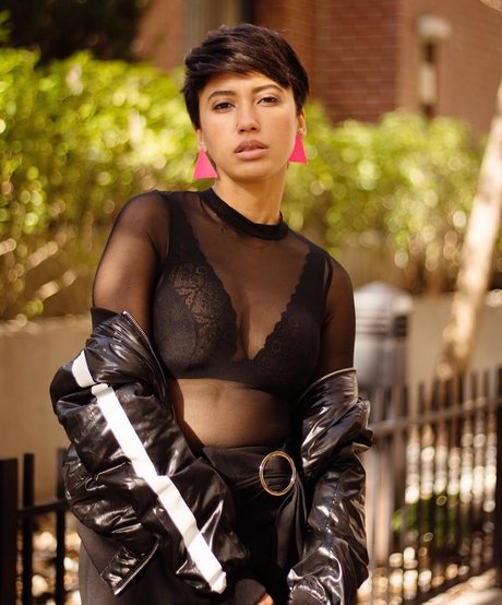 Photo nue de fuite OnlyFans de Andy Allo