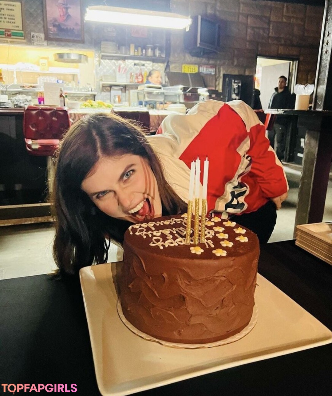 Photo nue de fuite OnlyFans de Alexandra Daddario #1381