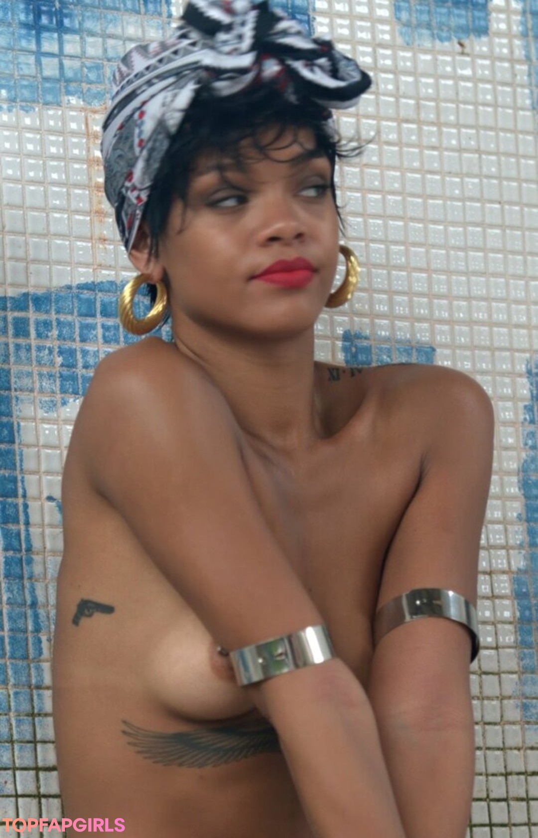 Photo nue de fuite OnlyFans de Rihanna #1487