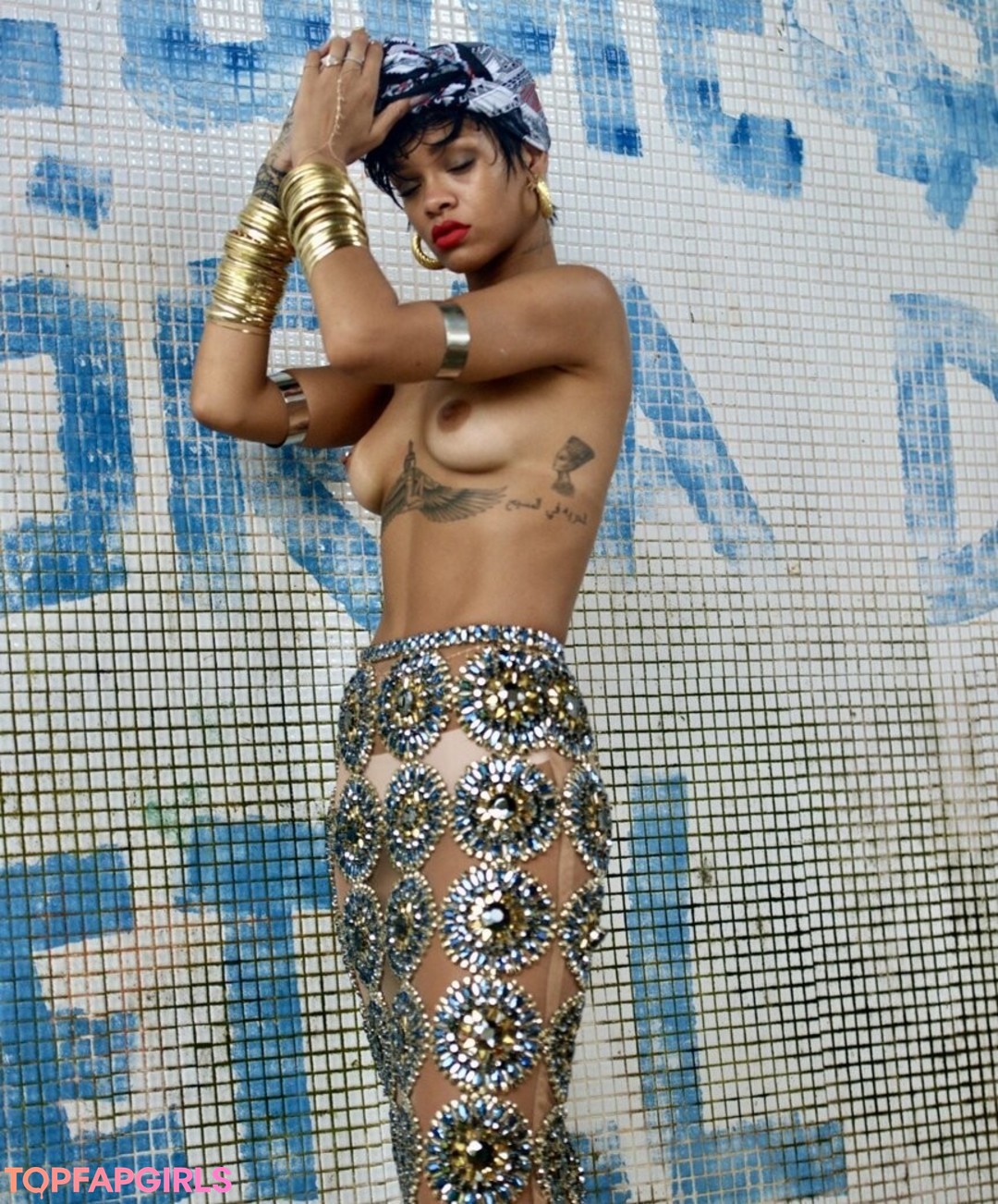 Photo nue de fuite OnlyFans de Rihanna #1529