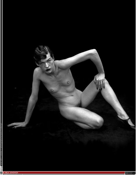 Photo nue de fuite OnlyFans de Milla Jovovich