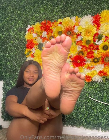 Photo nue de fuite OnlyFans de Melaninsolesgoddess