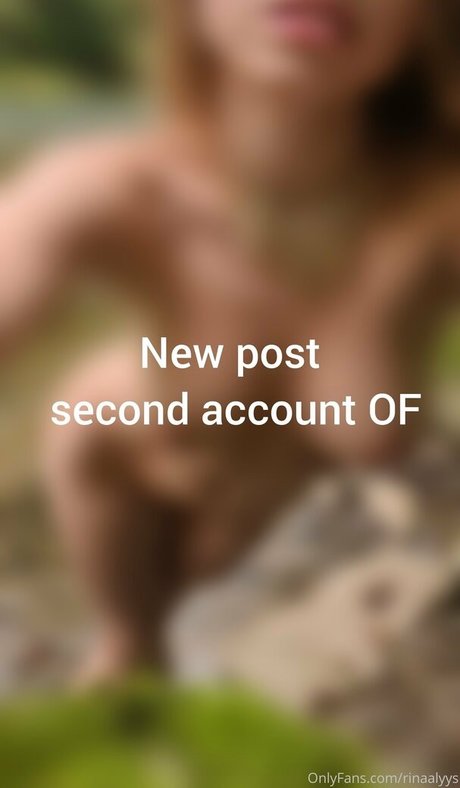 Photo nue de fuite OnlyFans de Rinaalyys