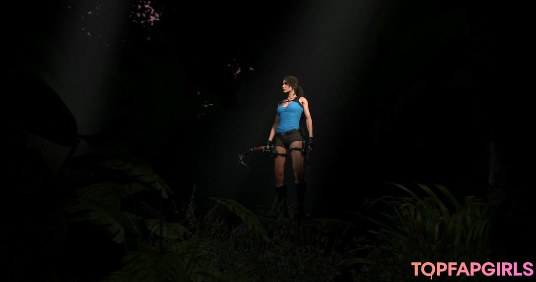 Photo nue de fuite OnlyFans de Tomb Raider Lara Croft #1202
