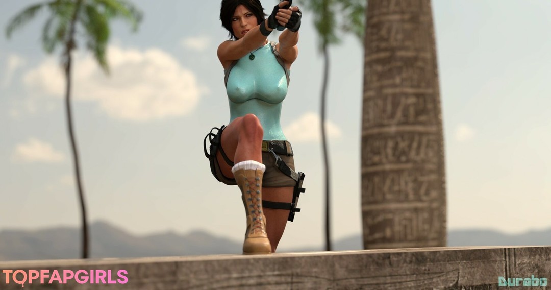 Photo nue de fuite OnlyFans de Tomb Raider Lara Croft #1219