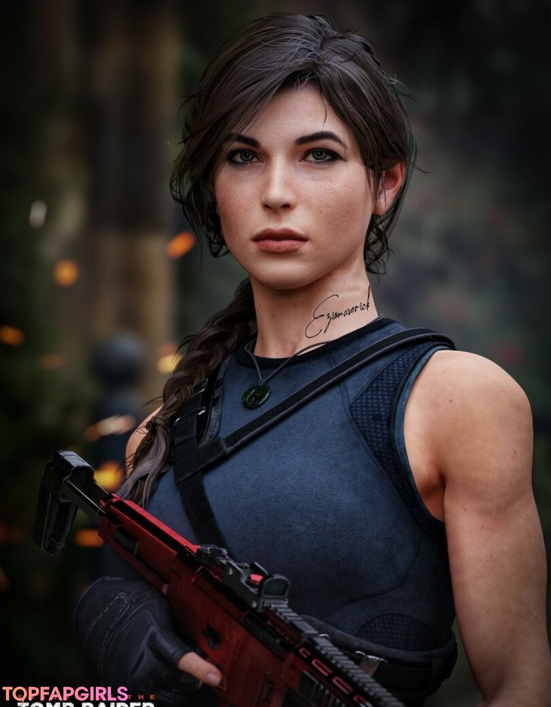 Photo nue de fuite OnlyFans de Tomb Raider Lara Croft #1298