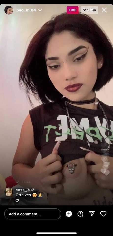 Photo nue de fuite OnlyFans de Pao Marquez