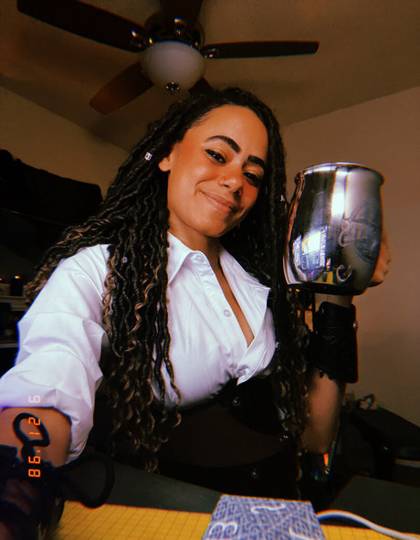 Photo nue de fuite OnlyFans de Blackkrystel
