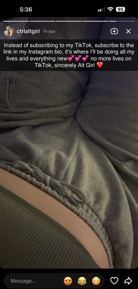 Photo nue de fuite OnlyFans de Ctrlaltgirl