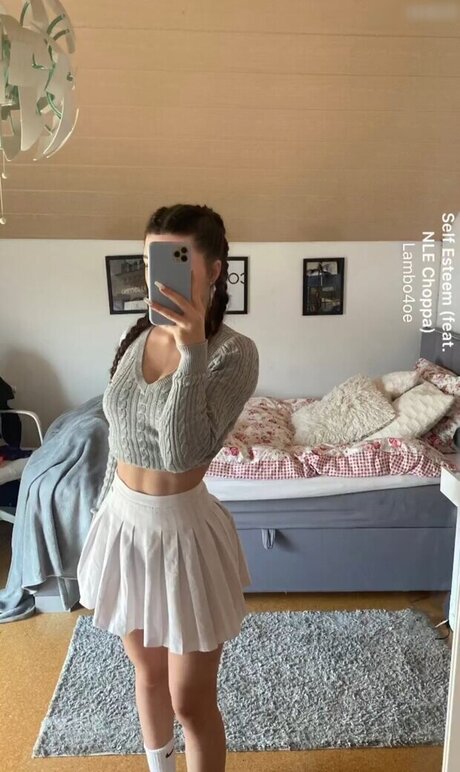 Photo nue de fuite OnlyFans de Isabelle
