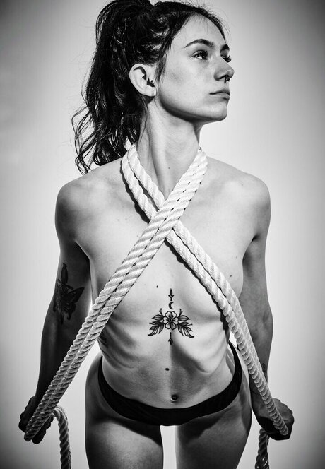 Photo nue de fuite OnlyFans de Ropebite