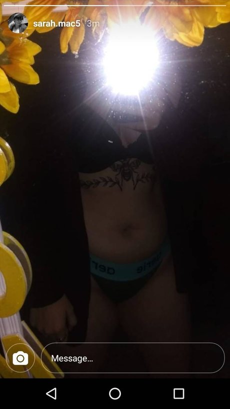 Photo nue de fuite OnlyFans de Sarah