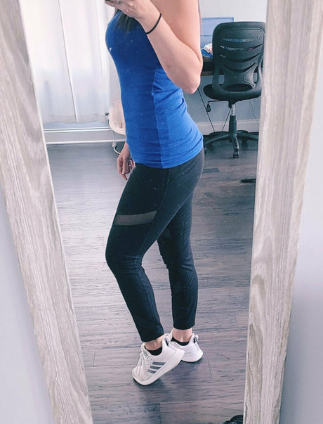Photo nue de fuite OnlyFans de Fitmomwith3