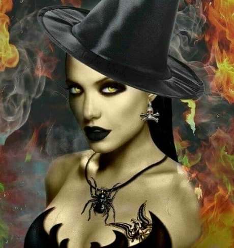 Photo nue de fuite OnlyFans de Luna Witch