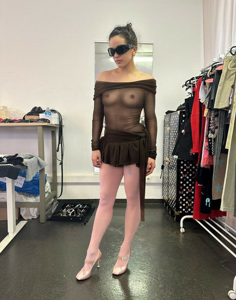 Photo nue de fuite OnlyFans de Rosalia