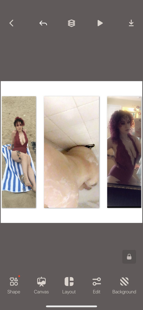 Photo nue de fuite OnlyFans de Marie