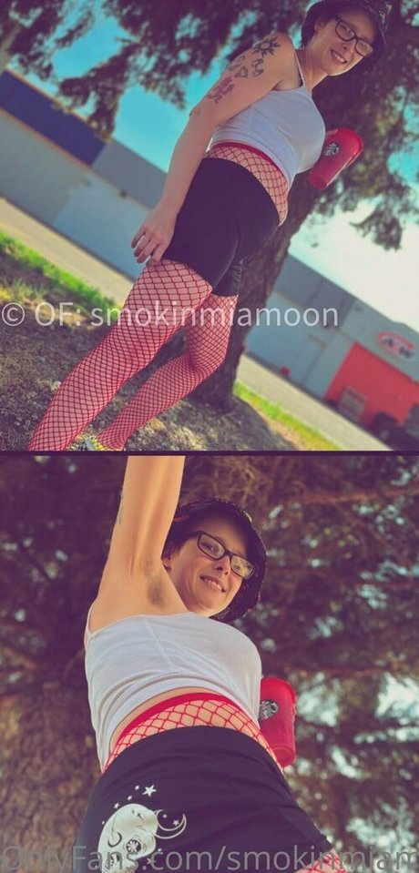 Photo nue de fuite OnlyFans de Smokinmiamoon